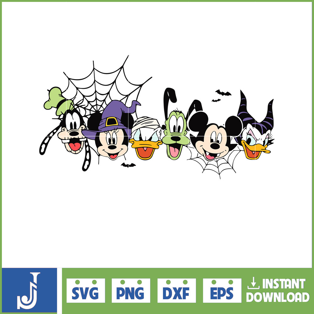 Mickey mummy and friends svg , disney halloween svg, cricut , vector file , file cut , digital download , instant download (9).jpg