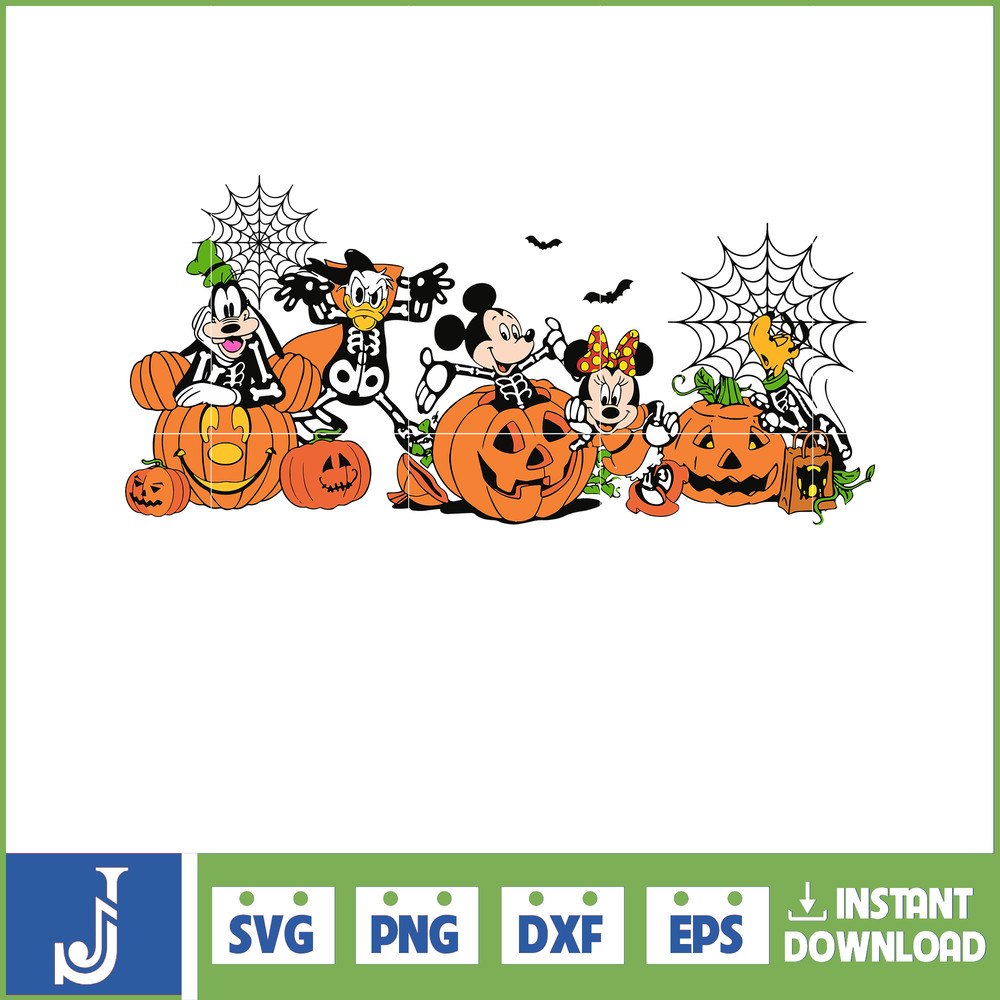 Mickey mummy and friends svg , disney halloween svg, cricut , vector file , file cut , digital download , instant download (10).jpg