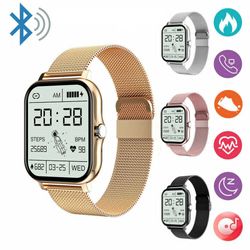 Bluetooth Smart Watch Men Women Fitness Tracker Heart Rate Watch Watch For Men Watch For Women