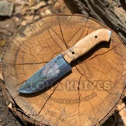 great redeemer ranch knife, custom logo engraved knife