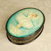 White Swan ballerina lacquer box