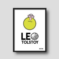 poster "leo tolstoy"