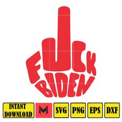 Fck Biden, Fuck Biden Svg, Middle Finger Svg, Funny Anti Joe Biden Svg, Decal template, Cricut, Instant Download