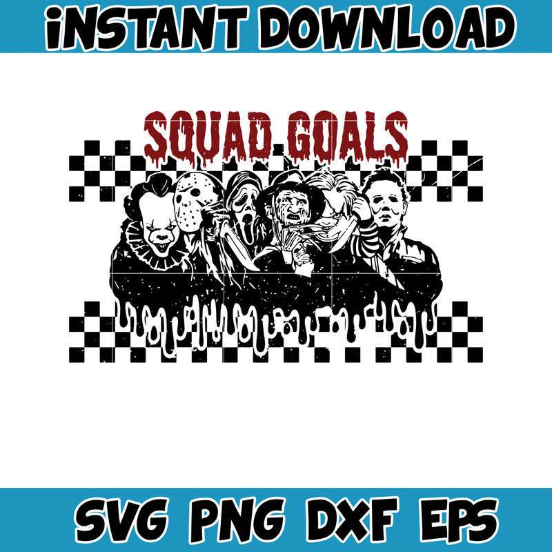 Halloween SVG Halloween Horror SVG Horror Movie Svg Horror characters, Cricut Halloween Svg, Digital Download File.jpg