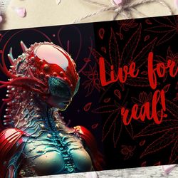 digital greeting card. live for real!