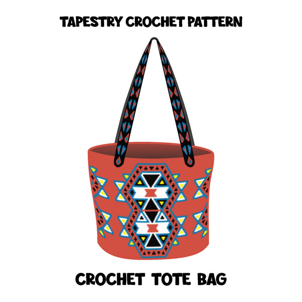 crochet pattern_ tapestry crochet bag pattern_ crochet tote bag_Intarsia Crochet 1.jpg