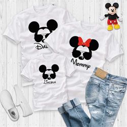 mickey aviator shirt, disney vacation shirt, mickey sunglasses shirts, matching disney family shirts, disney shirts, fam