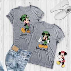 saint patrick's day, disney shirt, mickey shirt, minnie shirt, matching shirt, shamrock shirt, st. patty's day, lucky sh
