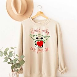 baby yoda sweatshirt, disneyworld sweat, love sweatshirt, star wars, christmas sweatshirt, valentines day sweatshirt, fa
