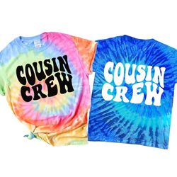 cousin crew shirts for kids, cousin shirts tie dye matching cousin tshirts retro, promoted to big cousin t shirt beach