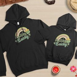 feeling lucky, shenanigans sweatshirt, lucky hoodie, st. patricks day hoodie, st pattys day, lucky sweatshirt, st patric