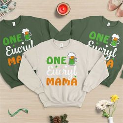 mama sweatshirt, st patrick's day sweatshirt, lucky sweatshirt, unisex sweatshirt, saint patty's day sweatshirt, four
