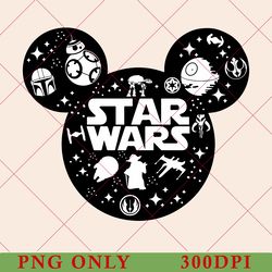 retro disney star wars png, vintage star wars png, star wars a new hope faded, disneyworld png, disney family vacation