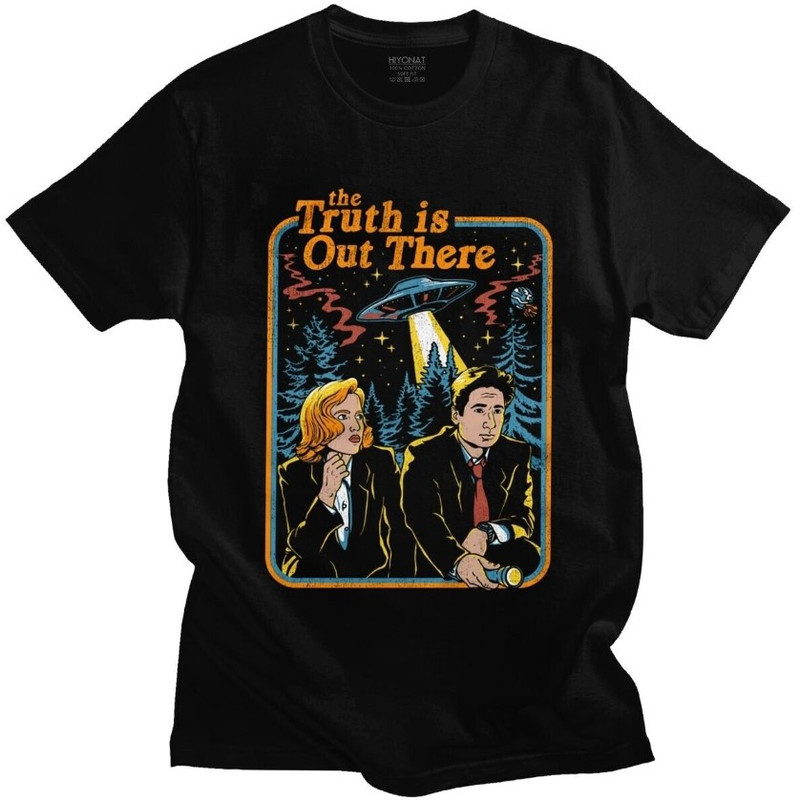 T-shirt Men Vintage The X Files The Truth Is Out There T-shirt.jpg
