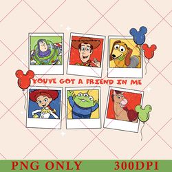 vintage disney toy story group png, friends png, birthday toy story png, toy story group, toy story png, retro toy story