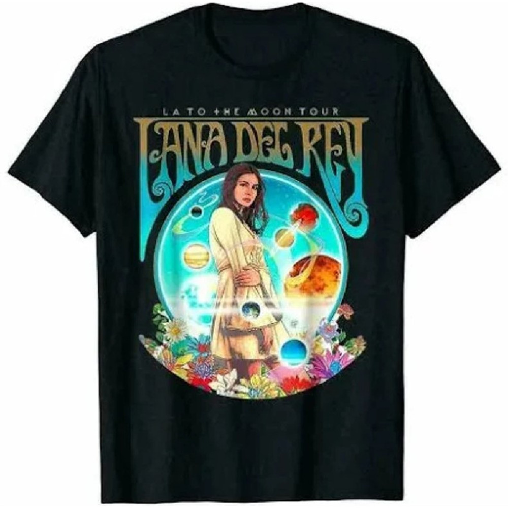 Lana Del Rey Shirt, LA To The Moon Tour T-Shirt, Graphic music Tee, Gift for Fa.jpg