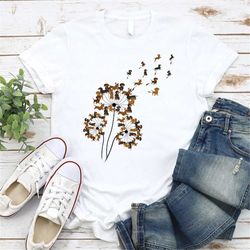 funny dachshund dandelion shirt, wiener dog lover, dachshund mom, dog dad shirt, proud to have a little wiener, weenie d
