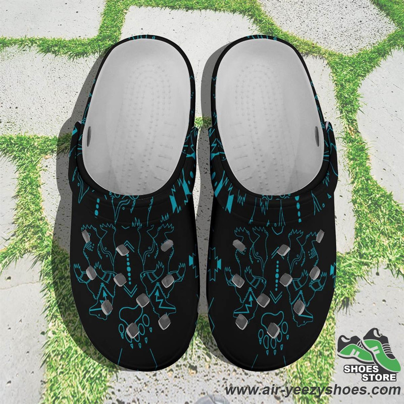 Ledger Bear Muddies Unisex Crocs Shoes.jpg