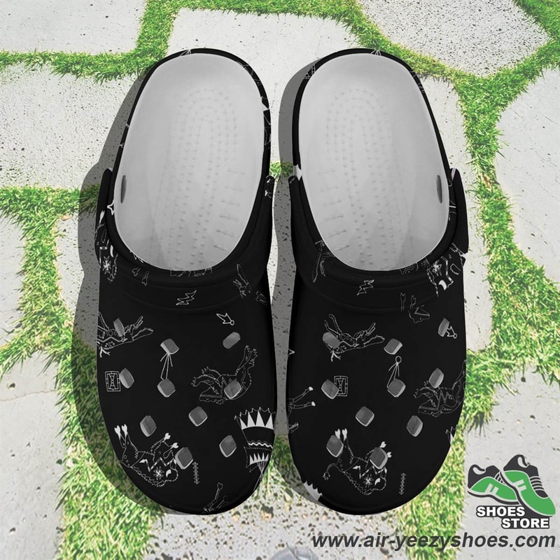 Ledger Dables Black Muddies Unisex Crocs Shoes.jpg