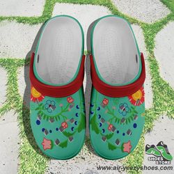 bee spring turquoise muddies unisex crocs shoes, bee spring crocs, bee spring night, bee animal, animal crocs