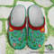 Bee Spring Turquoise Muddies Unisex Crocs Shoes.jpg