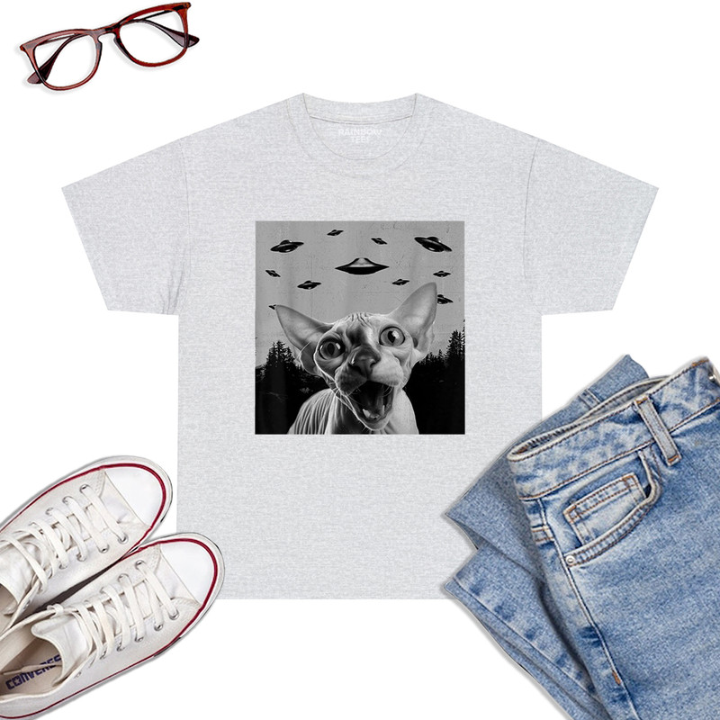 Alien-UFO-Funny-Sphynx-Cat-Lover-Men-Women-Kids-T-Shirt-Ash.jpg