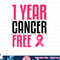 1 Year Cancer Free Remission Breast Leukemia Colon Survivor T-Shirt copy.jpg