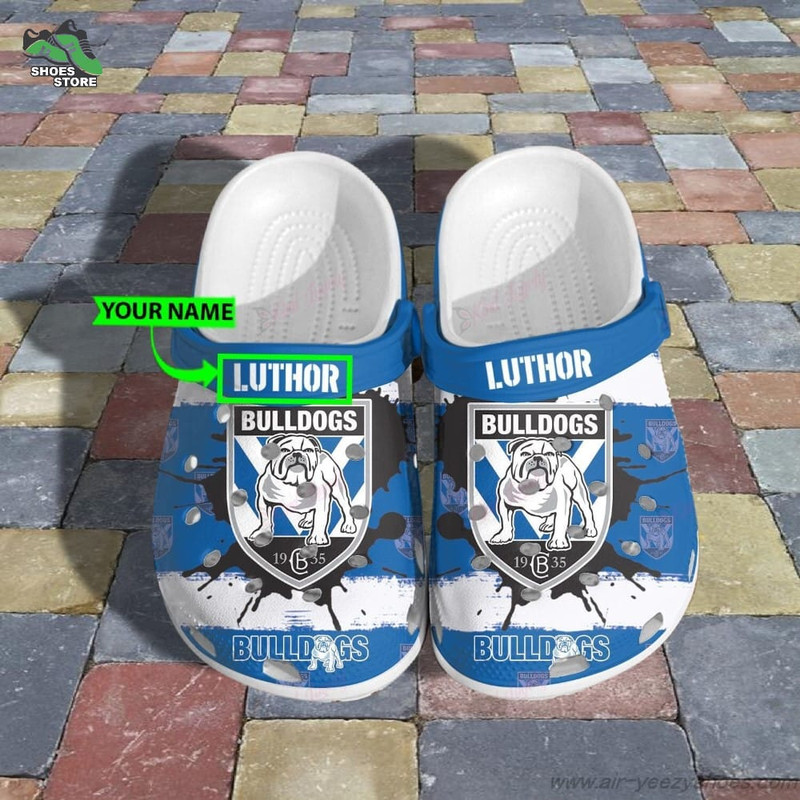 Canterbury Bankstown Bulldogs Crocs, NRL Shoes Gift for Fan.jpg