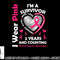 2 Years Cancer Free I Wear Pink I'm A Breast Cancer Survivor T-Shirt copy.jpg