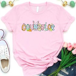 easter counselor shirt, counselor t shirt, teaching tee, counselor assistant shirt, easter shirts, funny cute easter cou