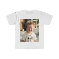 funny hasbulla magomedov crazy hair meme portrait tshirt
