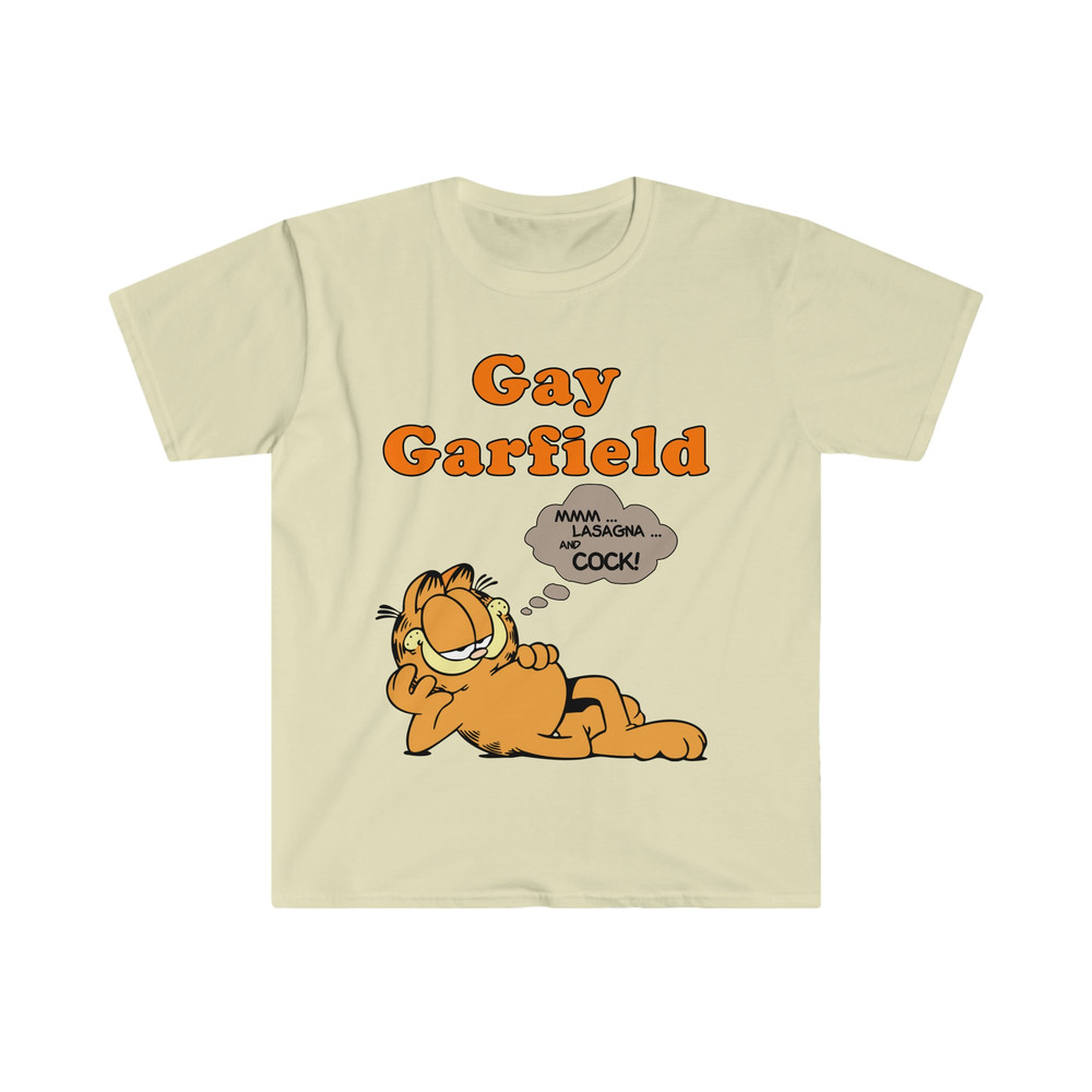 Funny Parody TShirt - Gay Garfield Meme Tee - Gift Shirt - 9.jpg