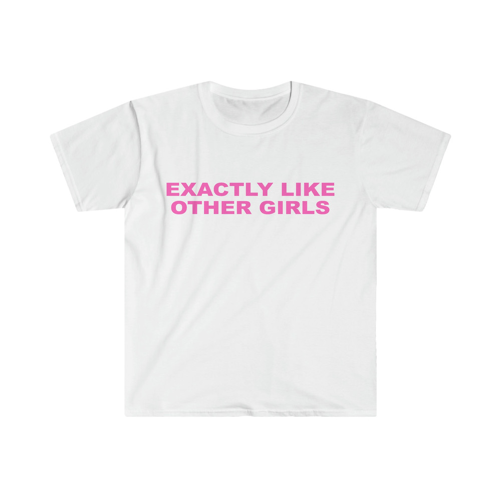 Funny Y2K TShirt, Exactly Like Other Girls 2000's Style Meme Tee, Gift Shirt - 1.jpg