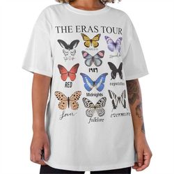 eras tour butterfly tshirt, t swift tour tshirt, swiftie tshirt, swiftie merch, eras tour tshirt, taylor tee, swift tshi