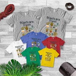 gardening shirt,plant mom shirt,gardening shirt, plant mom shirt, botanical shirt, plants are friends shirt,plant lady s