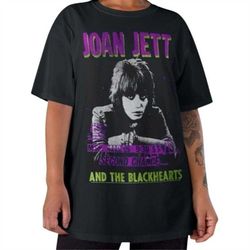 Vintage Joan Jett Tshirt, Joan Jett Graphic Tee, Retro Joan Jett Tee, Joan Jett Vintage Band Tee, 80s Joan Jett Shirt
