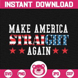 make america straight again masa svg, vintage america svg, independence day png, digital download