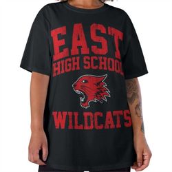 east high wildcats tshirt, high school musical tee, troy bolton tshirt, zac efron tee, sharpay tshirt, hsm tshirt, disne