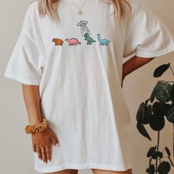 dinosaur alien abduction shirt, cute dinosaur sweater, funny dino, abduction, ufo, al