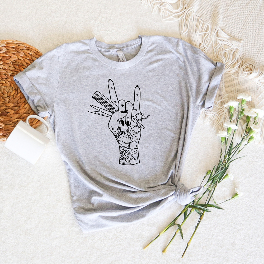 Hair Stylist Tshirt,Hair Dresser Sweatshirt,,Licensed Hairapist,Gift For Hairdresser,Beautican Sweatshirt,Hair Dresser Shirt,Unisex Boho Tee - 2.jpg