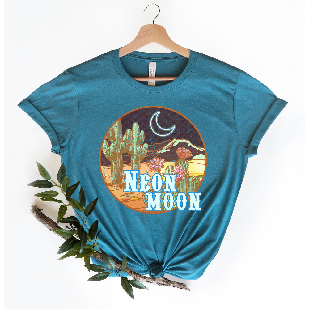 Neon Moon Desert Tee,Neon Moon Shirt,Country Music Tee,Country Music Shirt,Roam Free Graphic Tee,Summer Shirt, Country Music Festival Shirt - 3.jpg