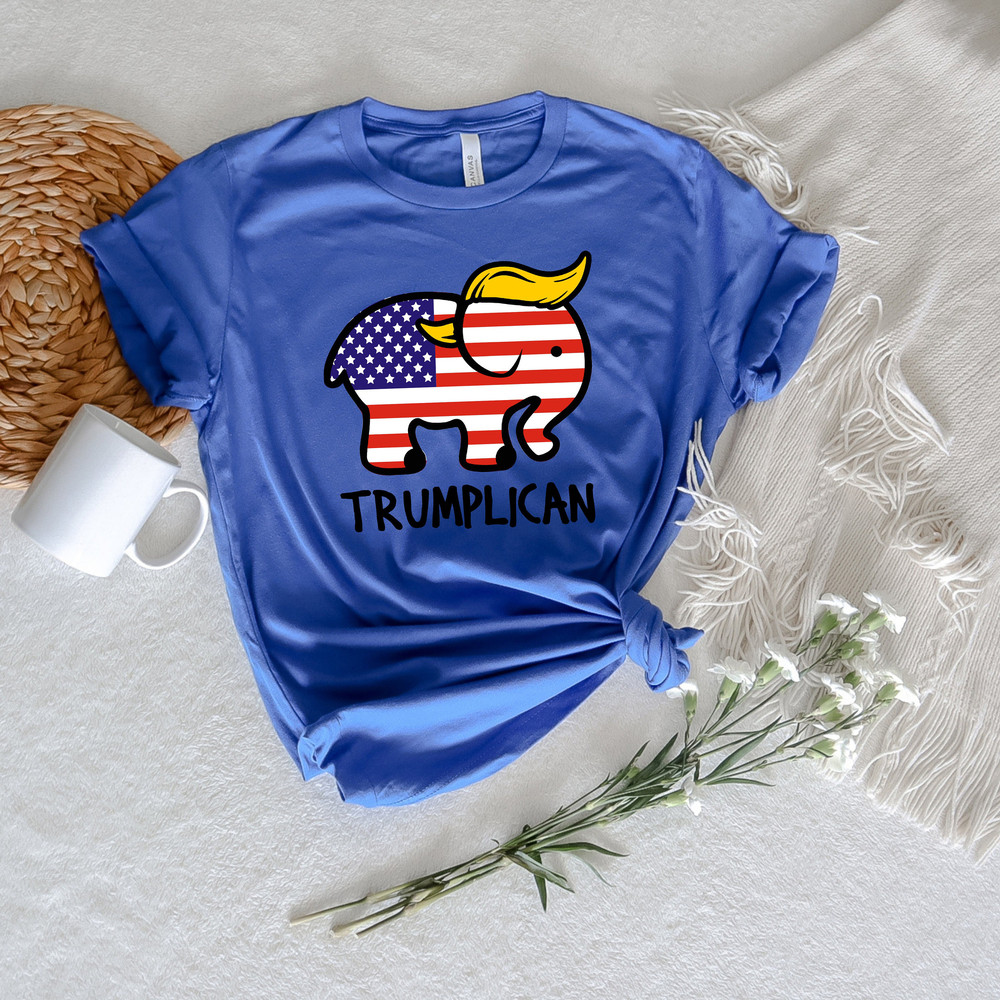 Trumplican Shirt,Elephant Trump Shirt,Funny Republican Shirt,Ultra Maga 2024 Shirt,Gift For Republican,Donald Trump Shirt,2024 Elections Tee - 3.jpg