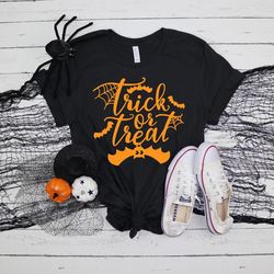 trick or treat halloween shirts, funny halloween shirts, witch shirt, hocus pocus shirt, trick or treat shirt