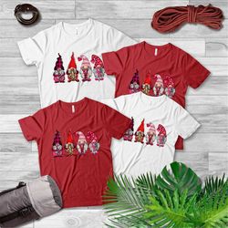 love buffalo plaid shirt, valentines day shirt, couple matching shirt, valentines day gift , valentines day gnome shirt,