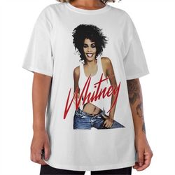 whitney houston tshirt, whitney graphic tee, whitney houston tshirt, whitney tshirt, rip whitney houston tee, vtg whitne