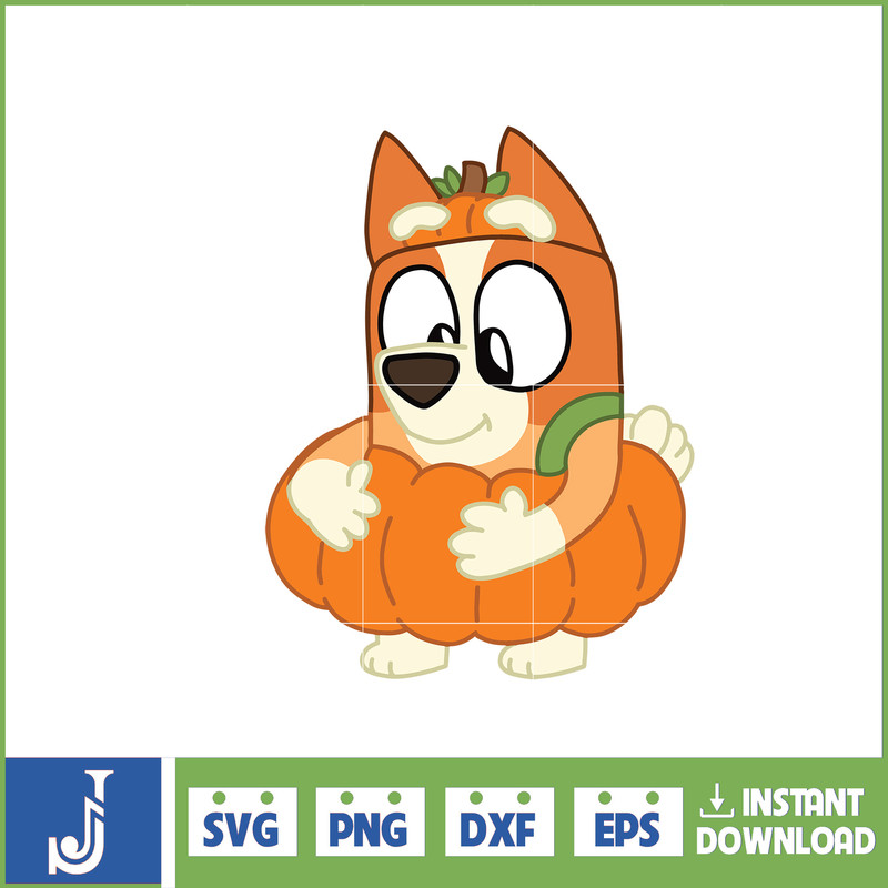 Bluey halloween SVG, Bluey Dog Family, Halloween Witch Friends SVG, for Cricut, Silhouette, Digital Download (2).jpg