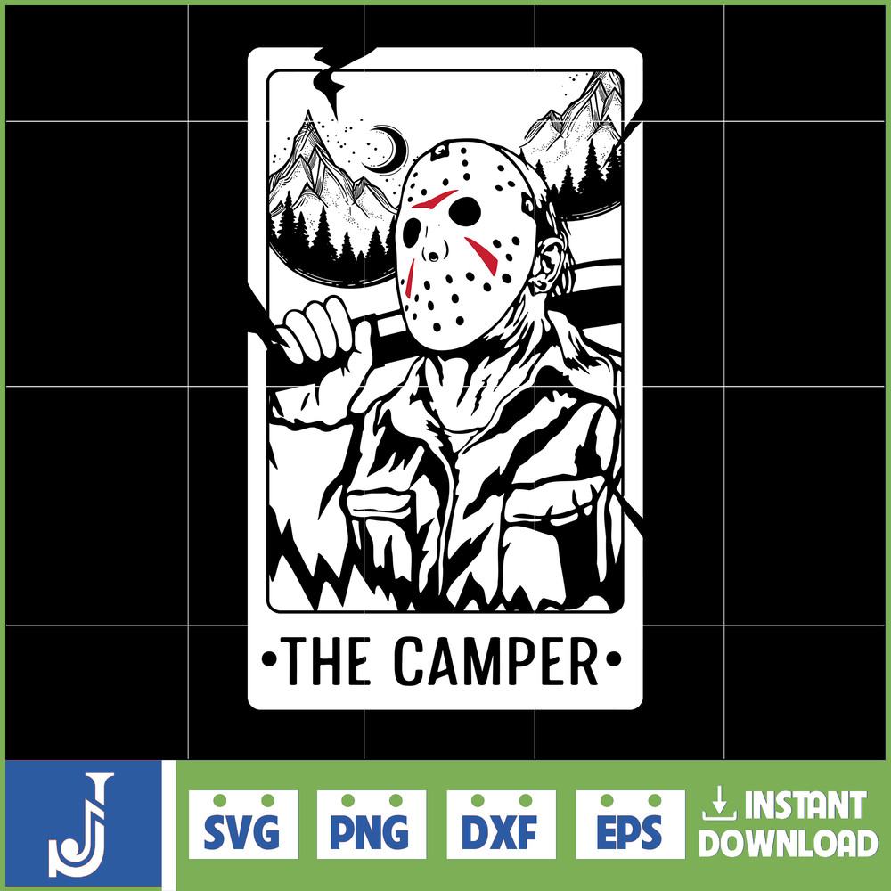 Retro Halloween Tarot Card Svg, Retro Halloween Svg, Retro Western Svg, Summer Halloween Svg, Spooky Season Svg, Trendy Easy Download (3).jpg