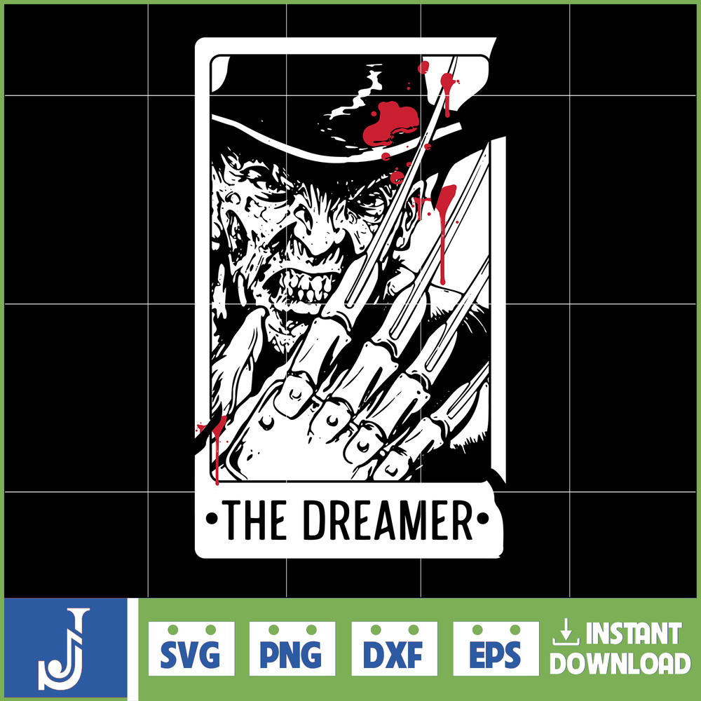 Retro Halloween Tarot Card Svg, Retro Halloween Svg, Retro Western Svg, Summer Halloween Svg, Spooky Season Svg, Trendy Easy Download (5).jpg