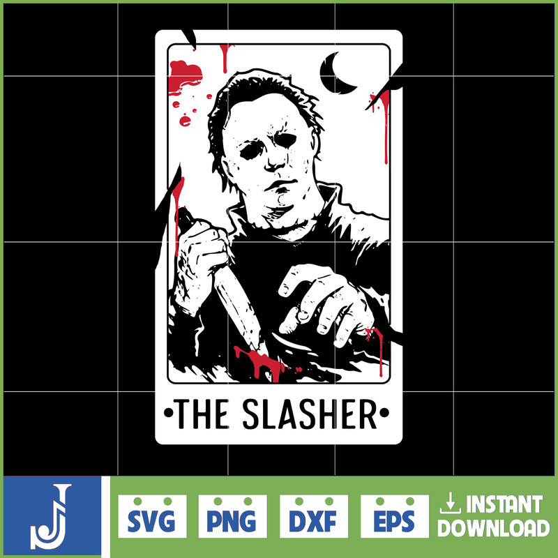 Retro Halloween Tarot Card Svg, Retro Halloween Svg, Retro Western Svg, Summer Halloween Svg, Spooky Season Svg, Trendy Easy Download (7).jpg