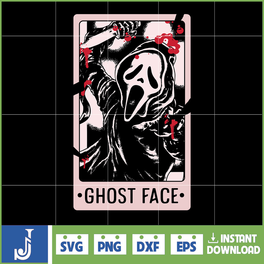 Retro Halloween Tarot Card Svg, Retro Halloween Svg, Retro Western Svg, Summer Halloween Svg, Spooky Season Svg, Trendy Easy Download (8).jpg